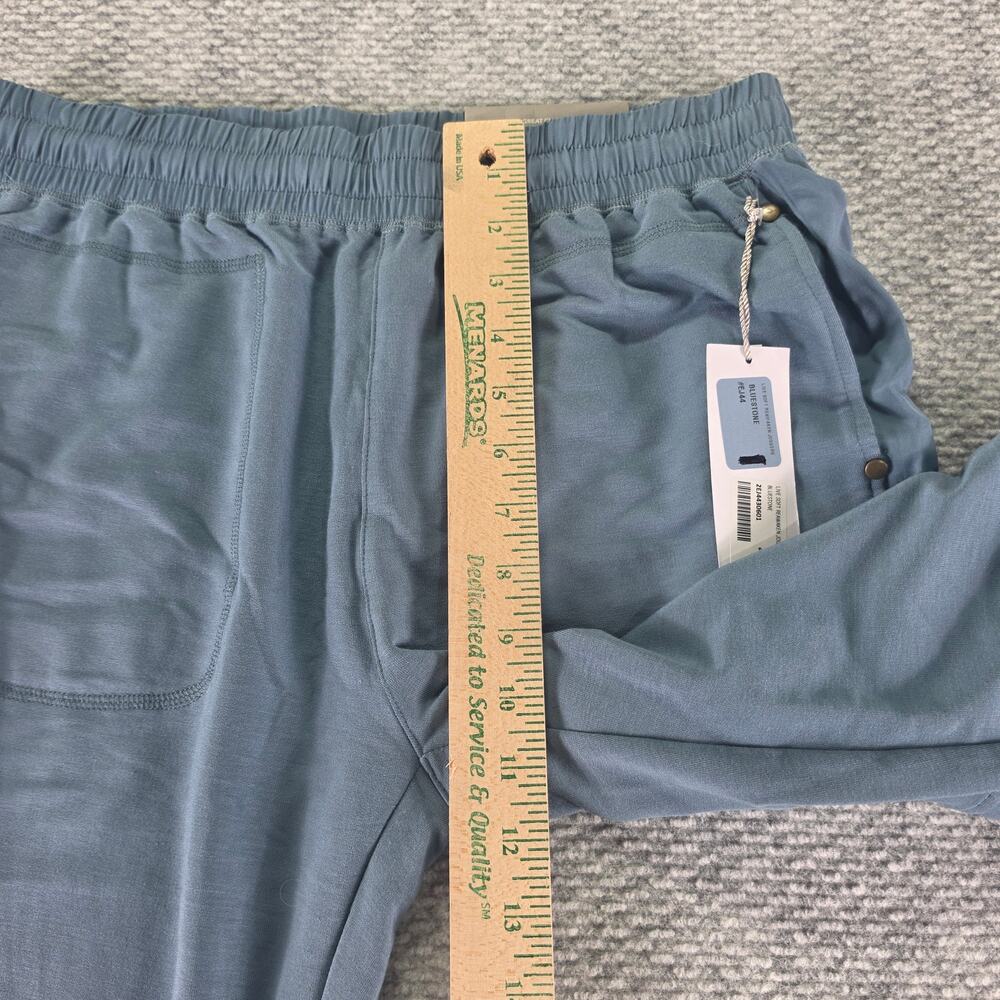 Soft Surroundings Relaxed Ankle Jogger Pants Blue Womens Small Pull On Live Soft - Picture 10 of 12
